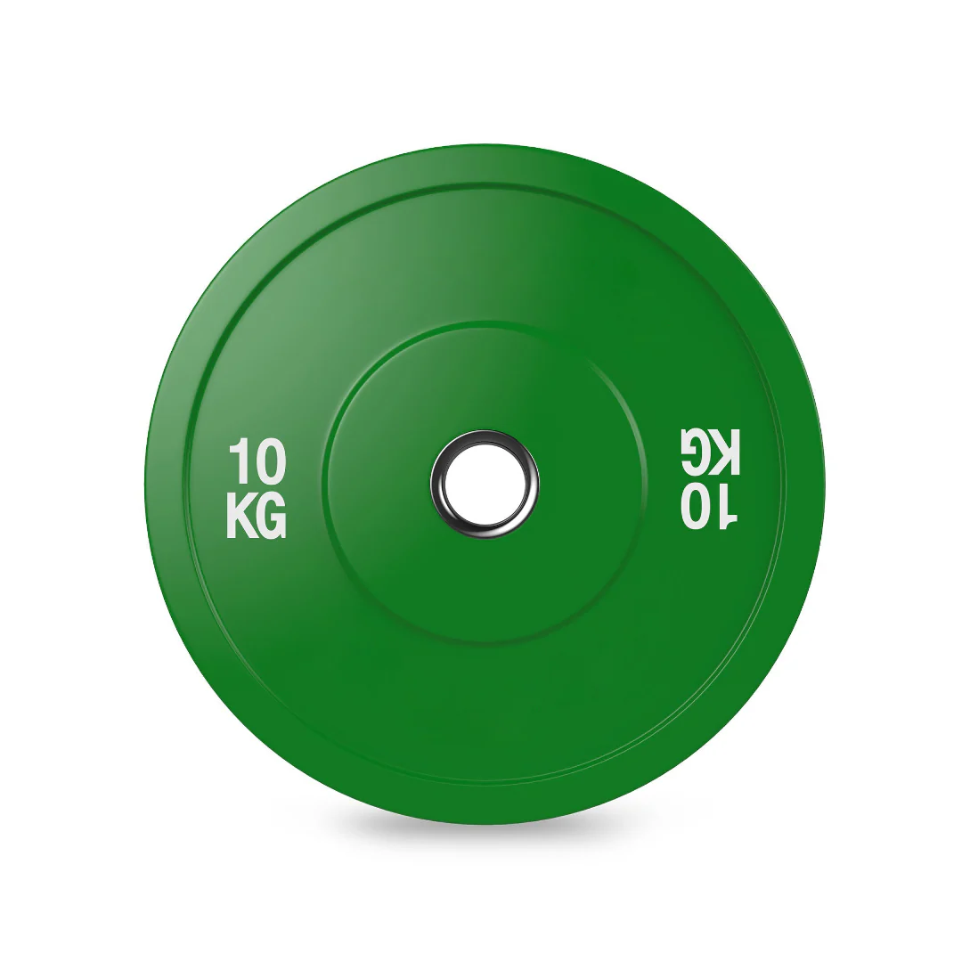 10kg Coloured Bumper Plates – Pair - Image 3