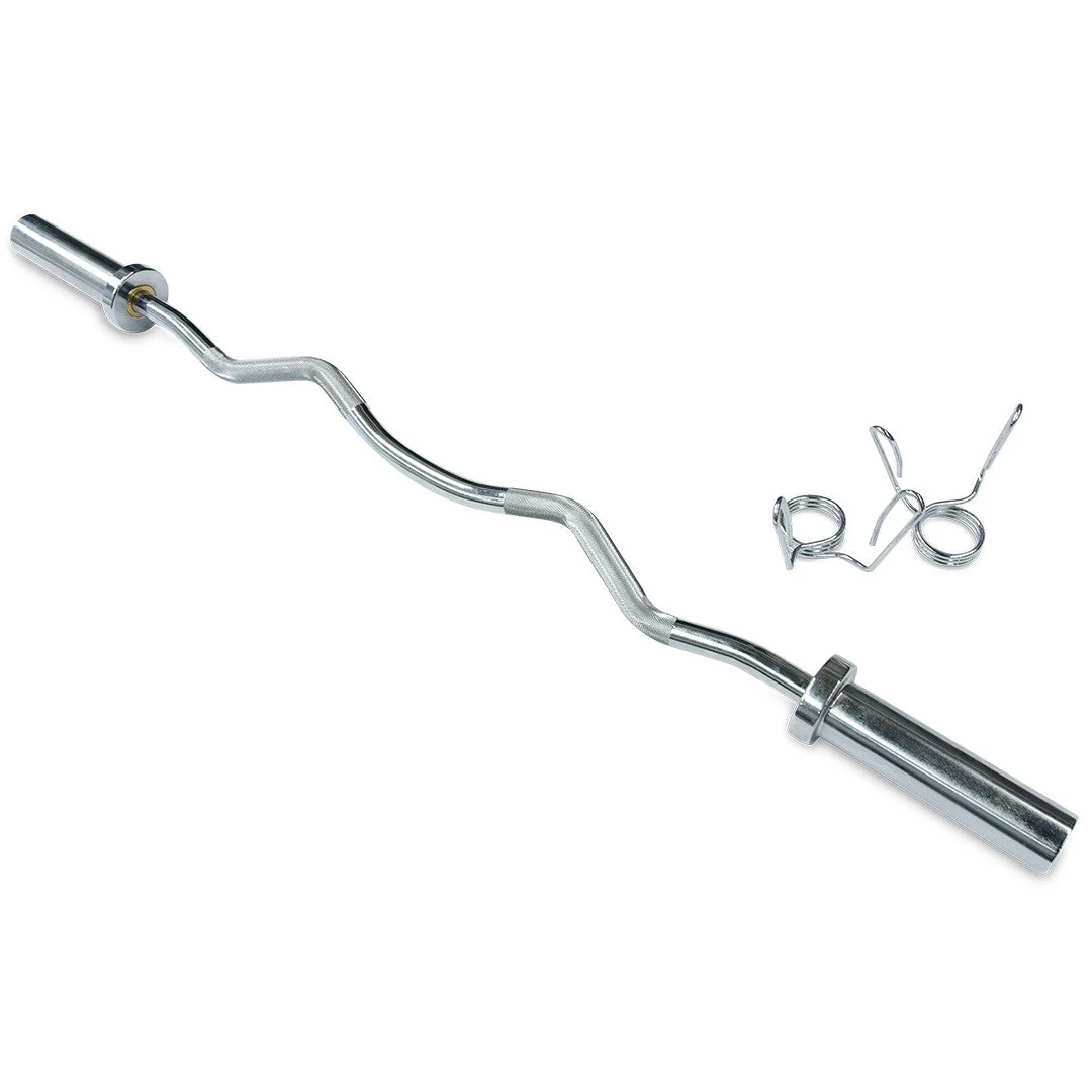 Heavy-Duty 115kg Olympic Barbell + EZ Curl Bar & Dumbbell Set - Image 8