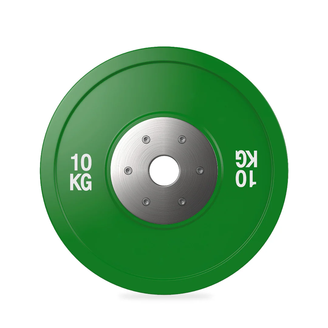 140kg Pro Competition Coloured Bumper Weight Plate Set - Image 8