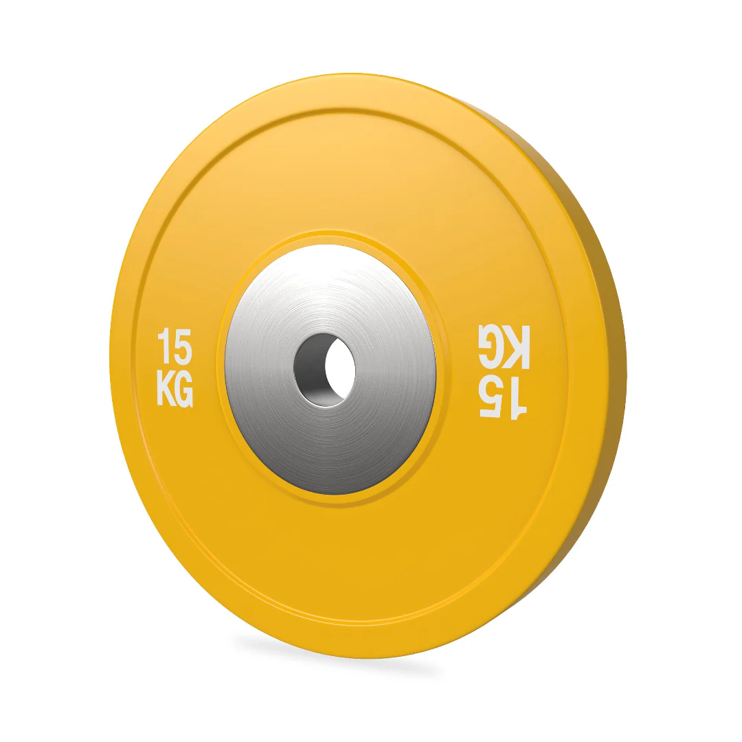 15kg Competition Bumper Plate Pair for Olympic Lifting - Image 3