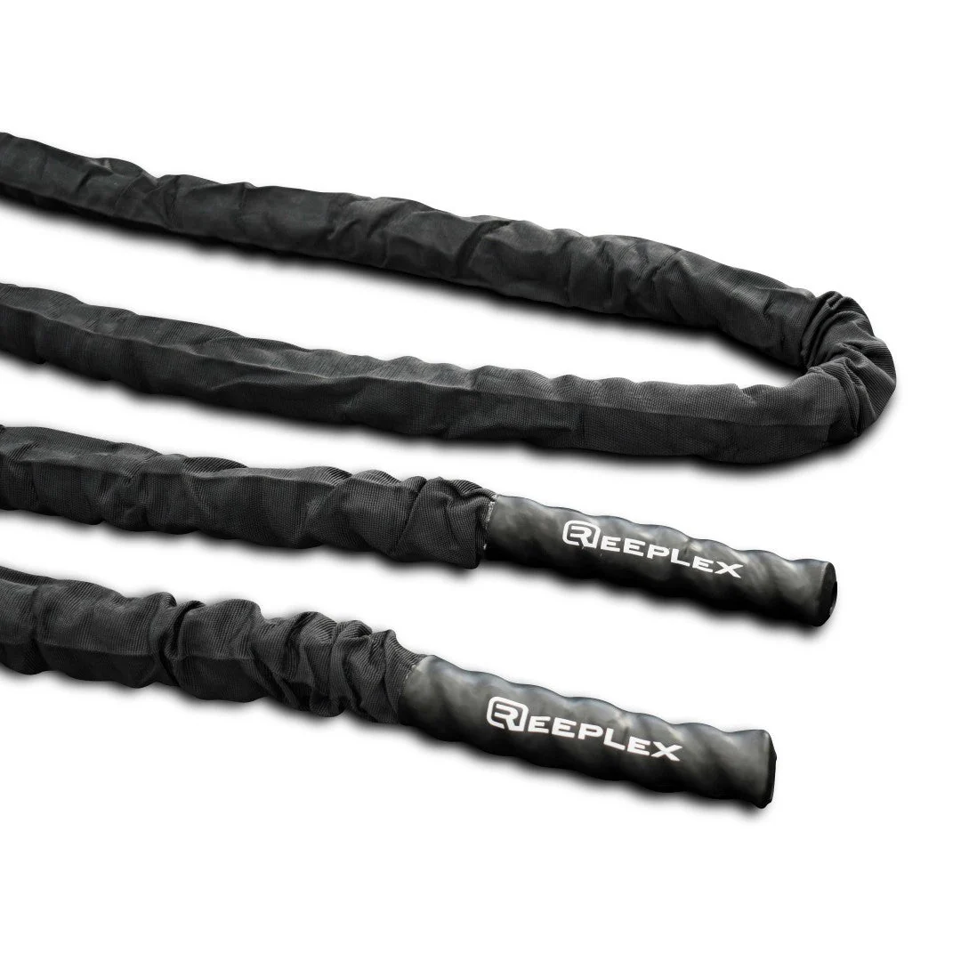 38mm Thick 15m Battle Rope with Protective Sleeve - Image 3