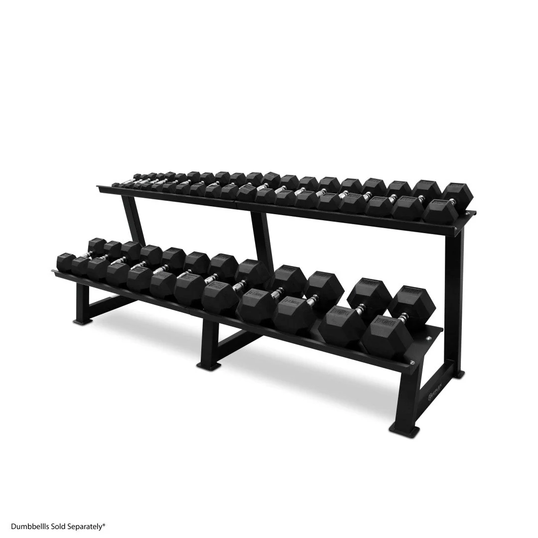 2 Tray Large Hex Dumbbell Rack - Image 4