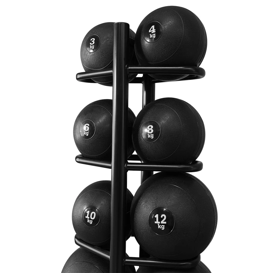 3kg - 30kg High-Impact Slam Ball Set With Storage Rack - Image 2