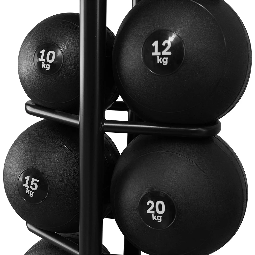 3kg - 30kg High-Impact Slam Ball Set With Storage Rack - Image 3