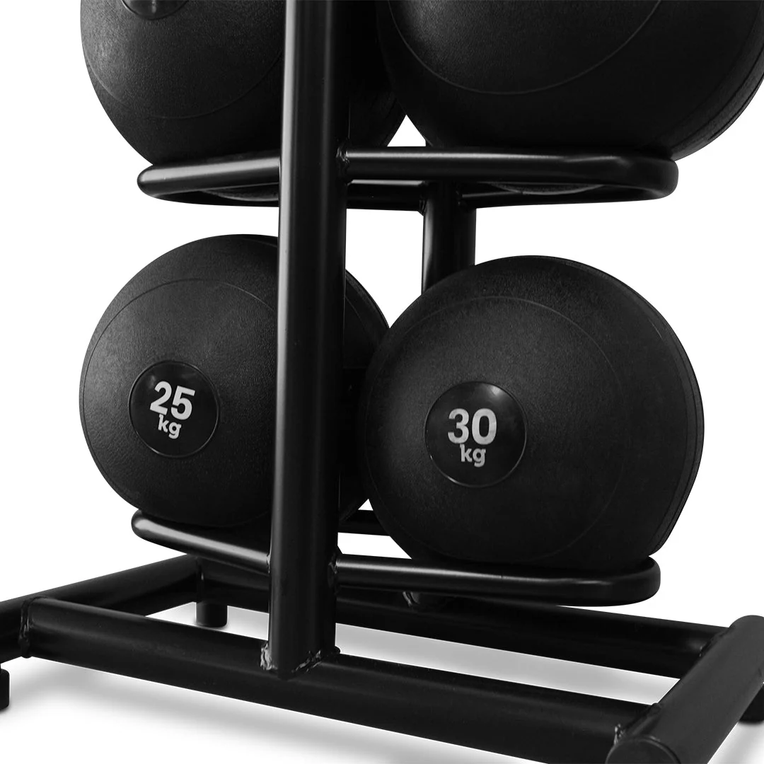 3kg - 30kg High-Impact Slam Ball Set With Storage Rack - Image 4