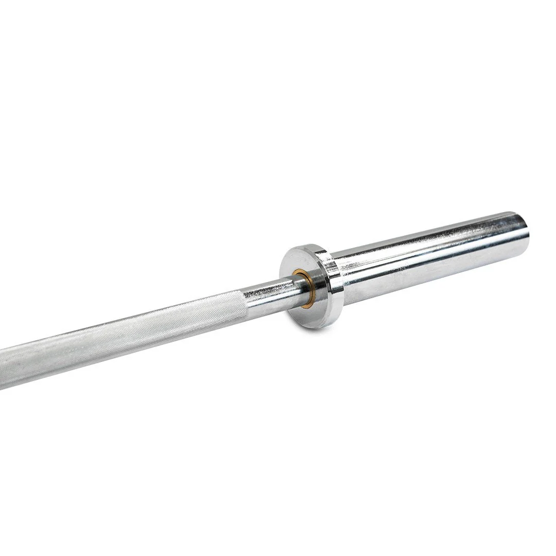 5ft Heavy-Duty Olympic Barbell – 12kg with Clips - Image 3
