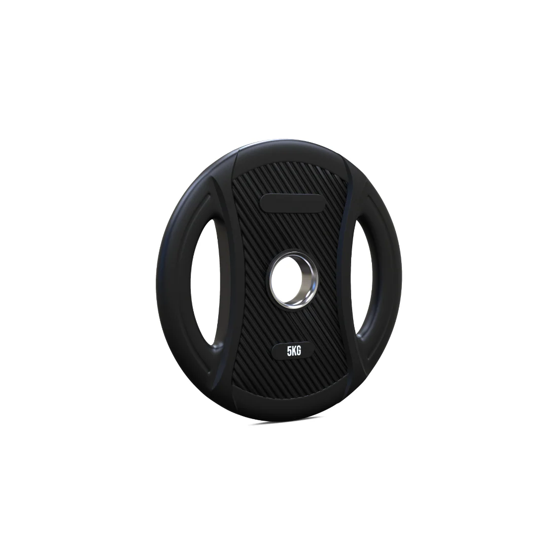 5kg Olympic Plate Pair Durable PVC Coating - Image 3