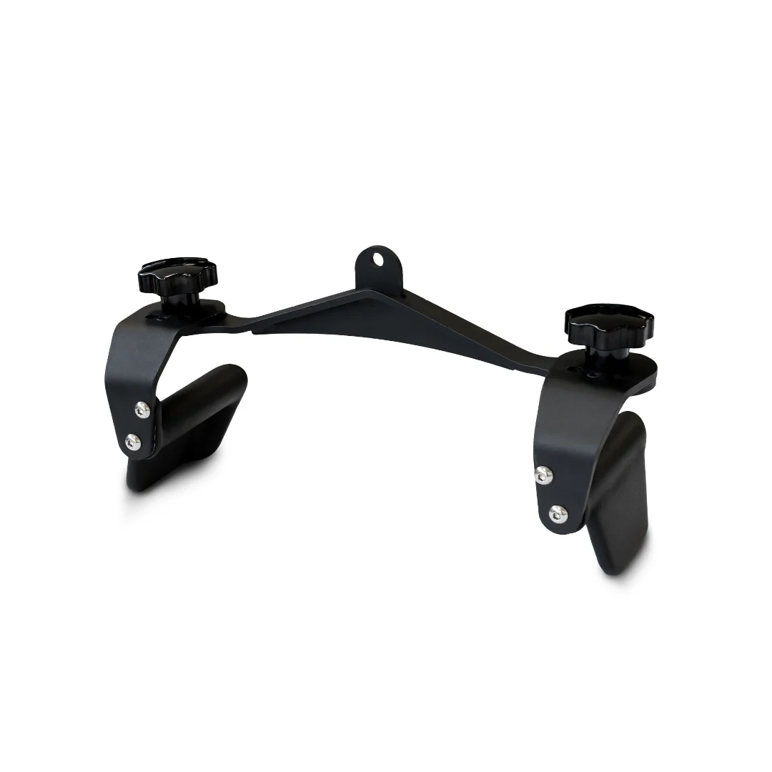 Gym Cable Attachment Set with Adjustable Rubber Handles - Image 4
