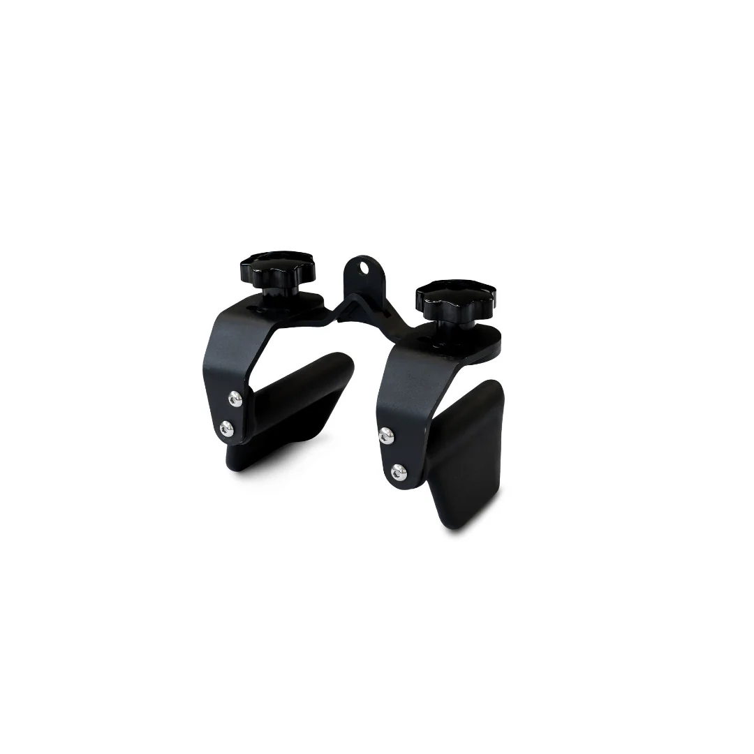 Gym Cable Attachment Set with Adjustable Rubber Handles - Image 6