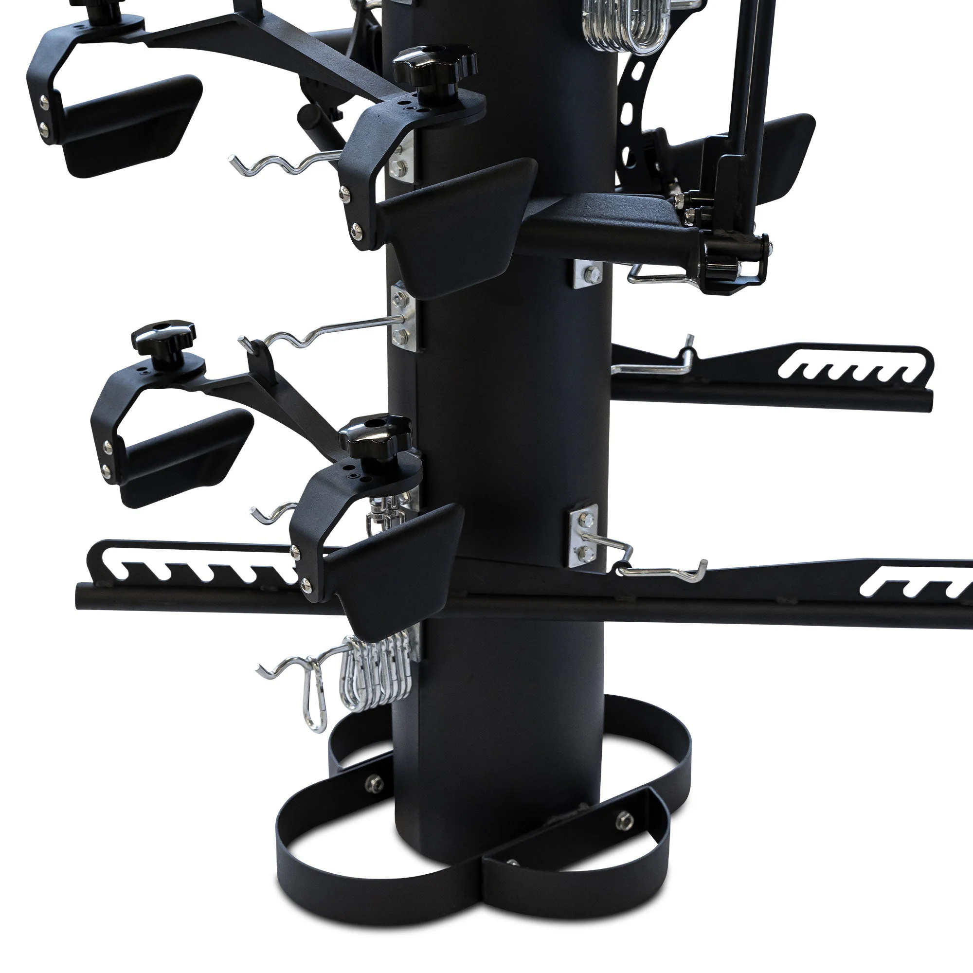 8-Piece Cable Attachment Kit with Adjustable NEO GRIP Handles and Rack - Image 4