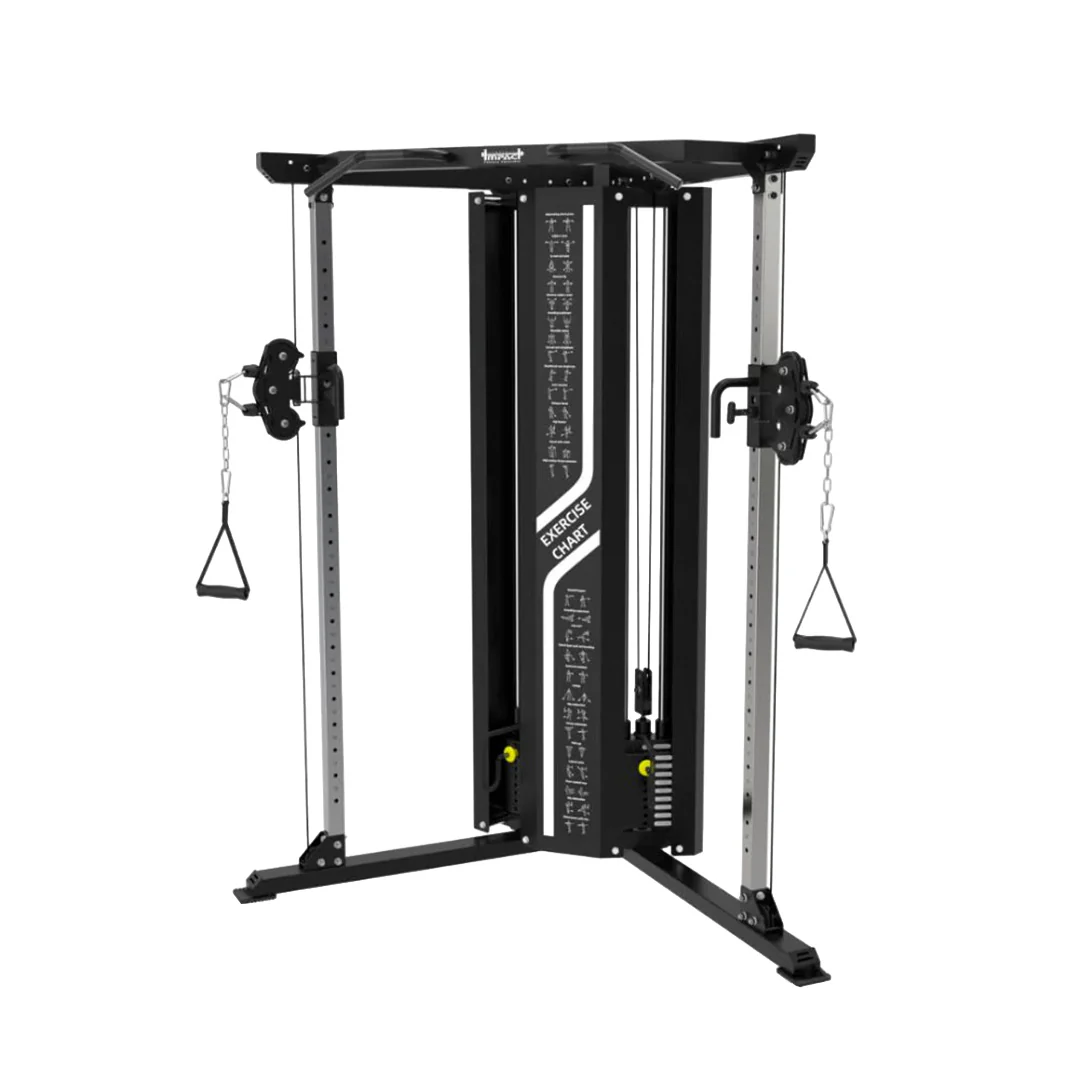Impact Fitness Compact Functional Trainer with Bench & Leg Developer - Image 5