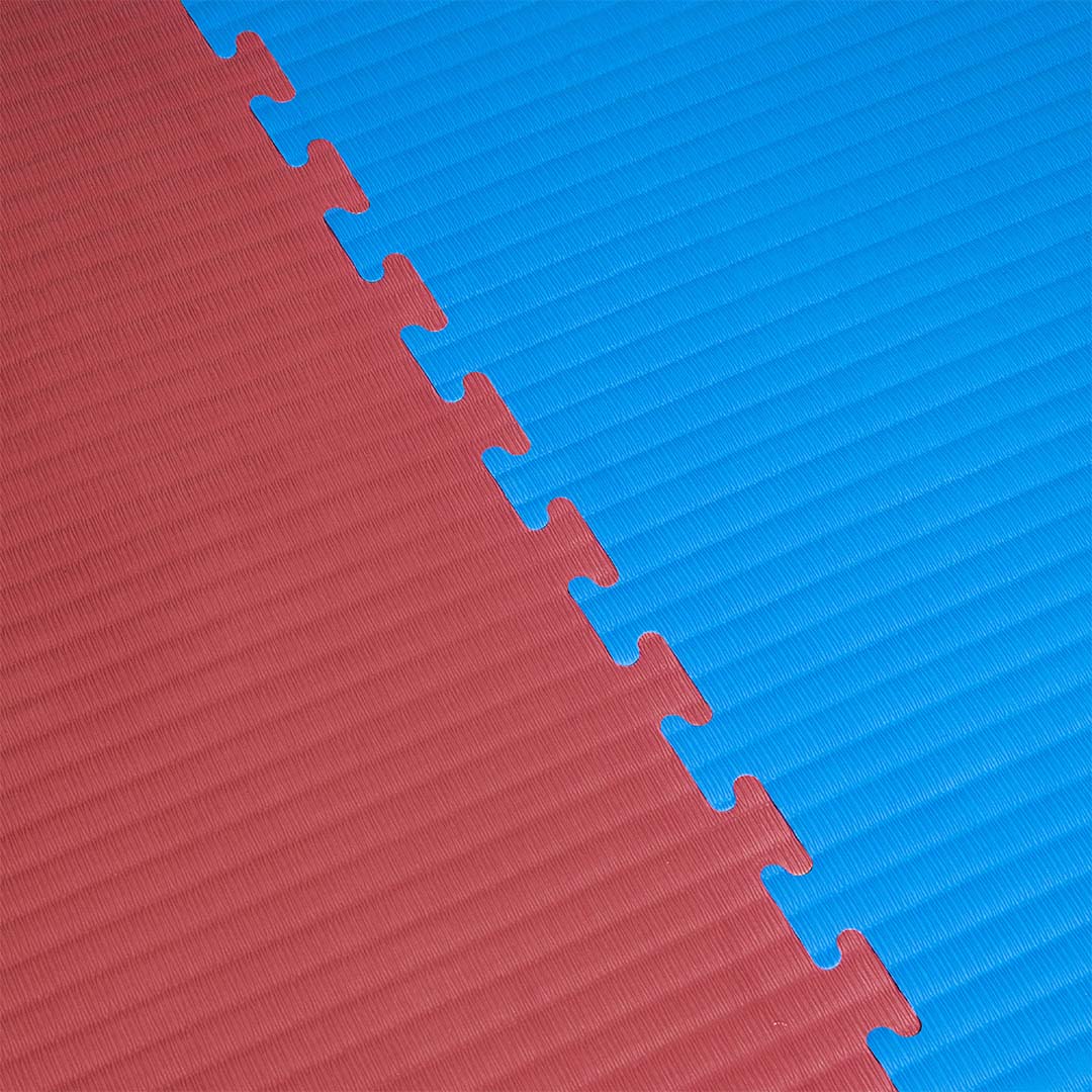 Interlocking EVA Tatami Mat 20mm – Blue/Red - Image 5