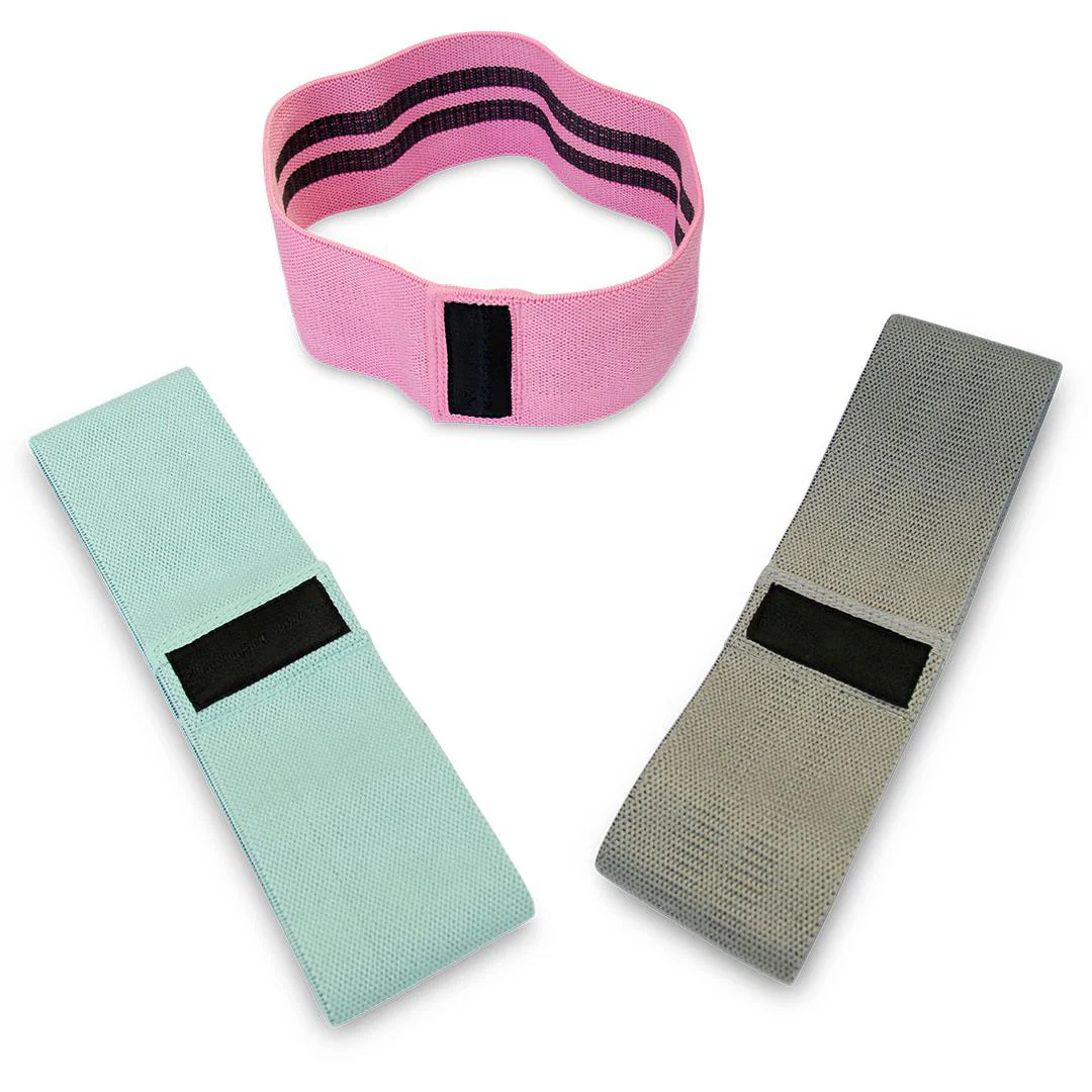 3-Pack Fabric Booty Bands for Glute Workouts - Image 5
