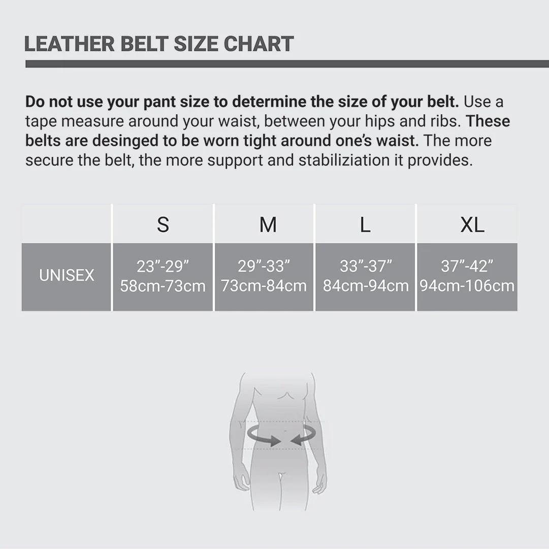 Harbinger Padded Leather Belt 6 Inch - Image 5