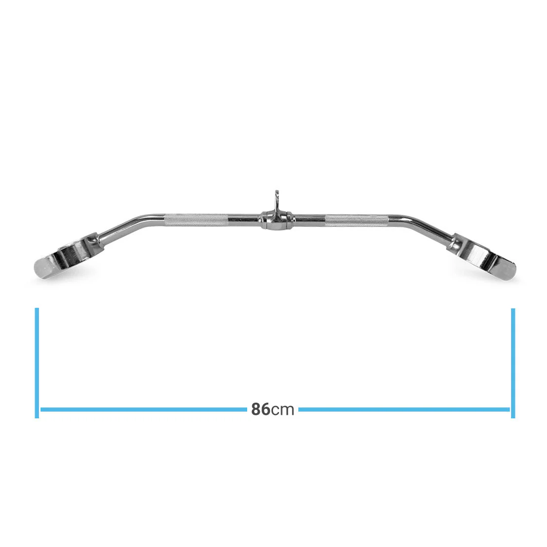 Revolving D-Handle Lat Pulldown Bar - 86cm - Image 2
