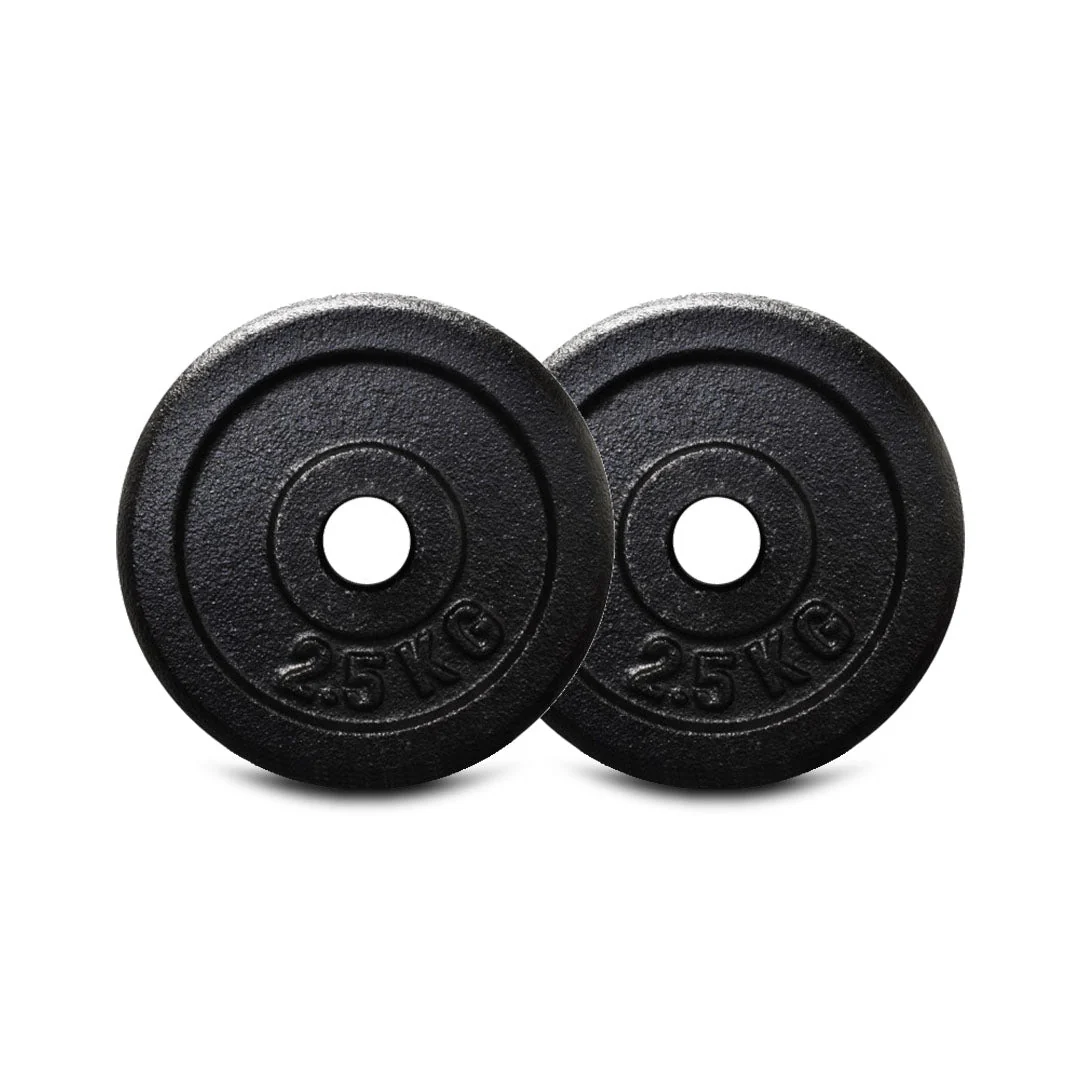 1.2m Barbell & 40kg Weight Set with Screw Locks - Image 7