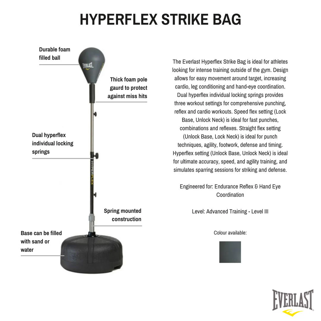 Everlast Hyperflex Strike Bag With Stand - Image 4