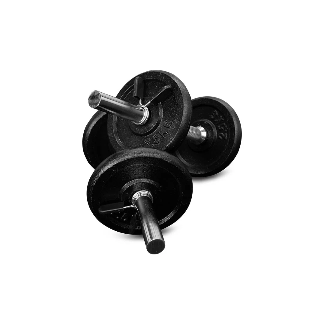 Weight Bench with 55kg Barbell Weight Set & Dumbbells - Image 6