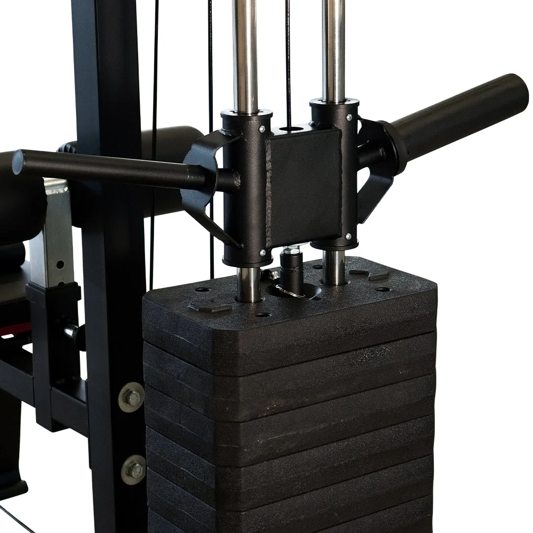 Lat Pulldown and Low Row Machine with Adjustable Weight Stack - Image 7
