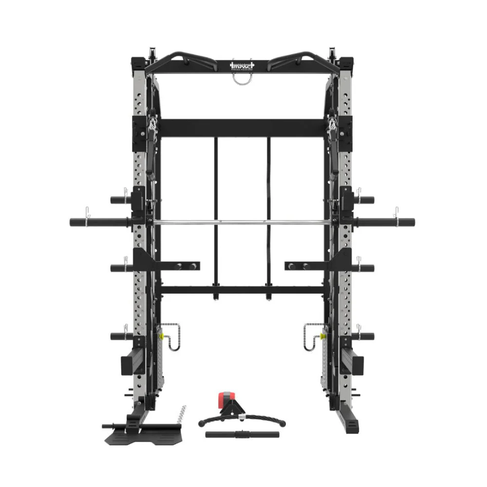 MF20 Functional Trainer with Squat Rack and Smith Machine – All-in-One Home Gym System - Image 3
