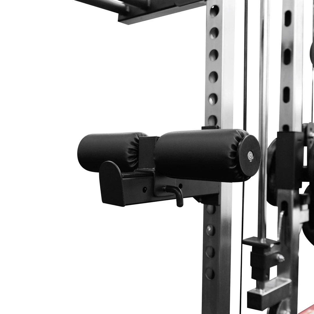 Impact Fitness Home Gym Functional Trainer with Adjustable Bench & 100kg Olympic Weights - Image 9