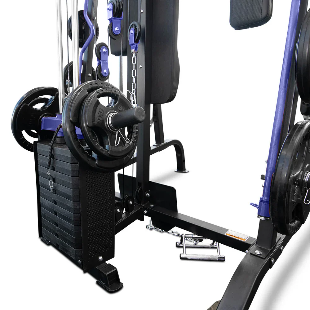 Impact Fitness Smith Machine Strength Trainer – Adjustable Bench & 100kg Barbell Home Gym - Image 3
