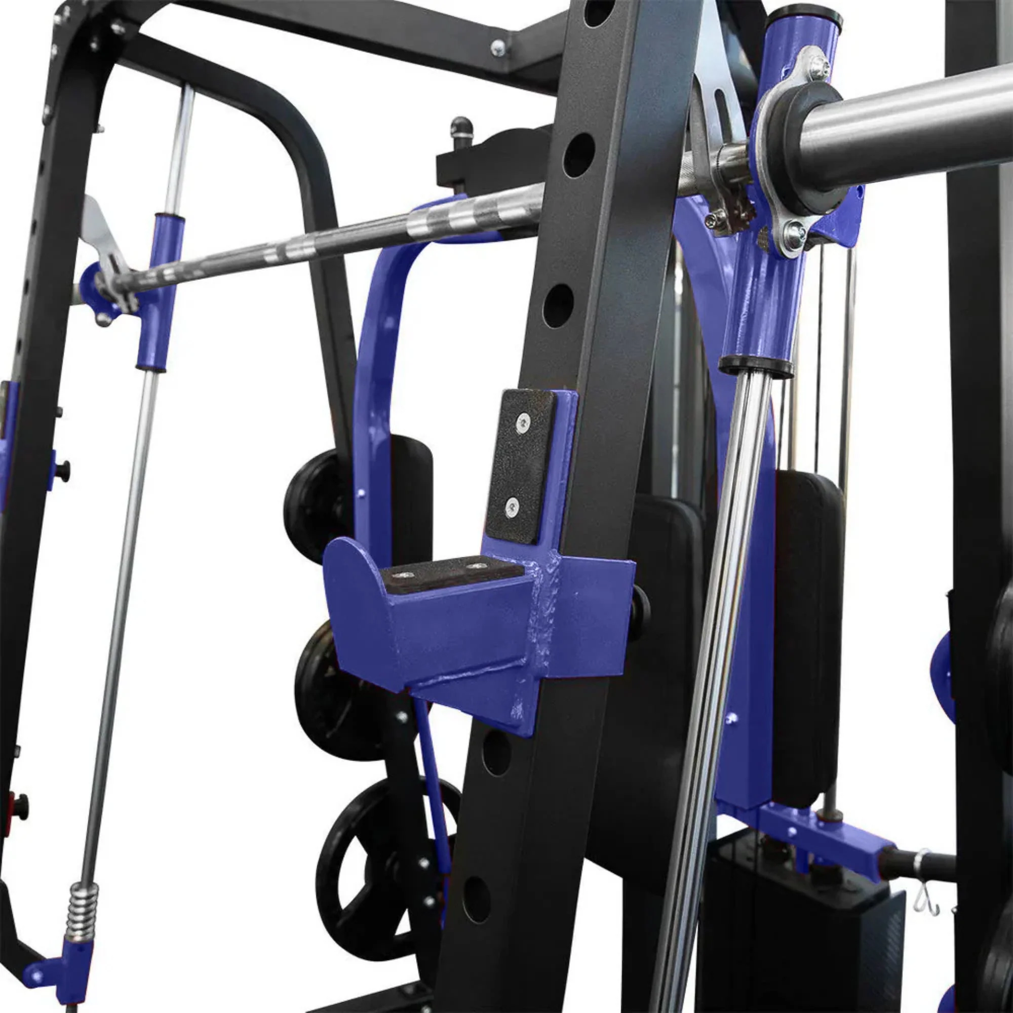 Impact Fitness Smith Machine Strength Trainer – Adjustable Bench & 100kg Barbell Home Gym - Image 4