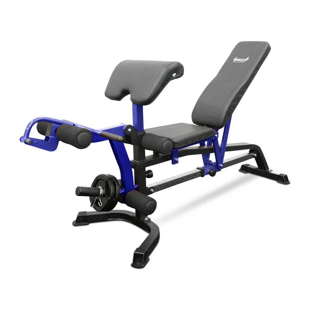 Impact Fitness Smith Machine Strength Trainer – Adjustable Bench & 100kg Barbell Home Gym - Image 5