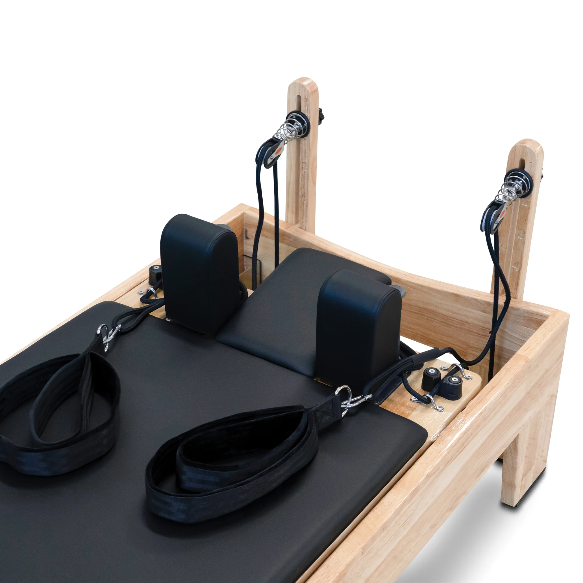 Pilates Reformer in Oak wood with Full Accessory Kit - Image 10