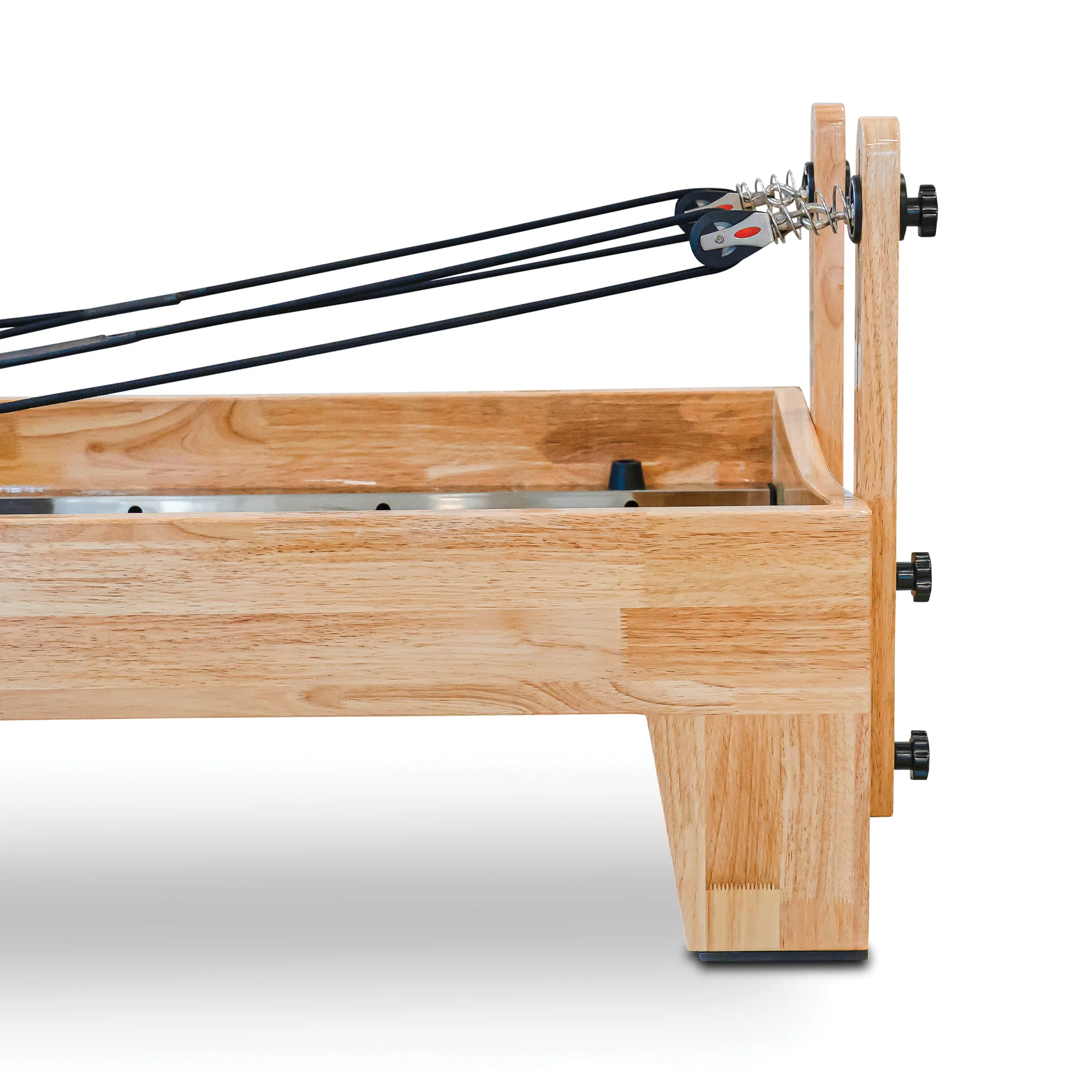 Pilates Reformer in Oak wood with Full Accessory Kit - Image 13