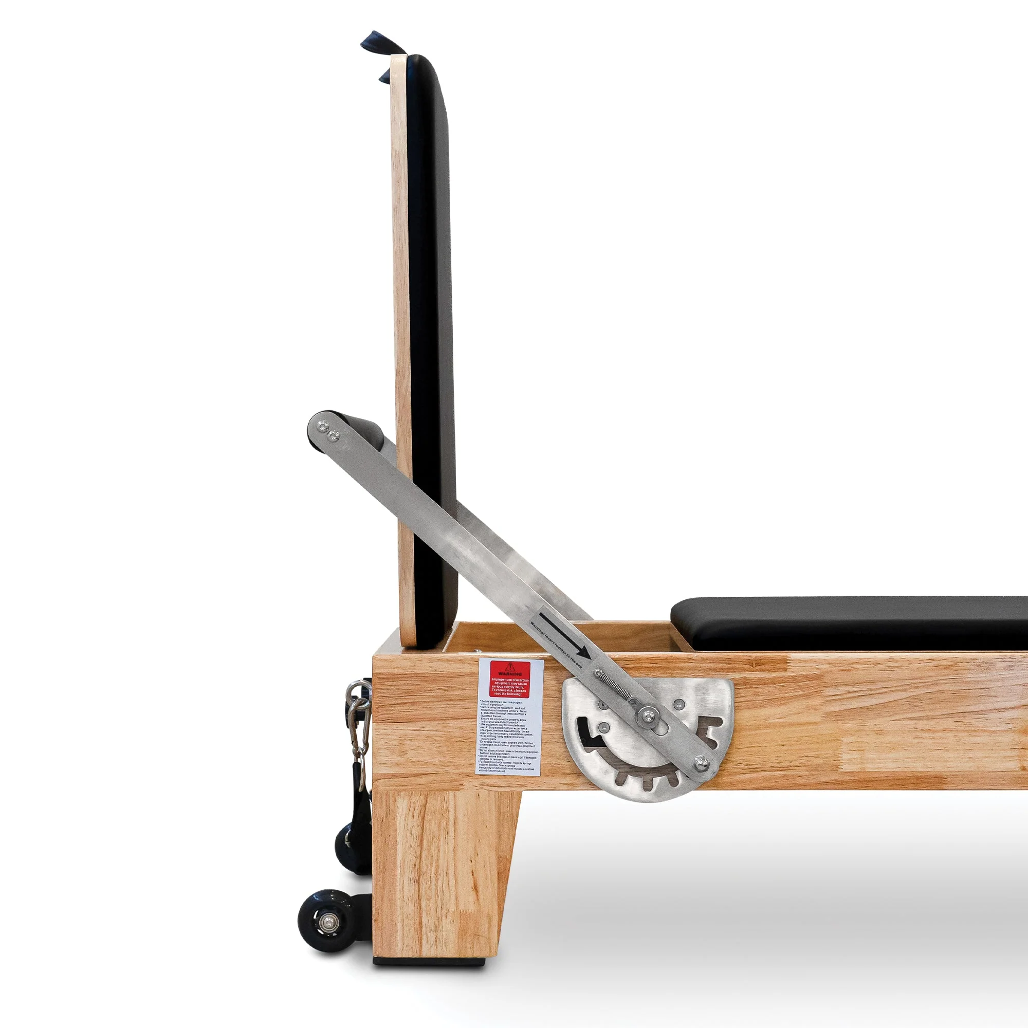 Pilates Reformer in Oak wood with Full Accessory Kit - Image 4
