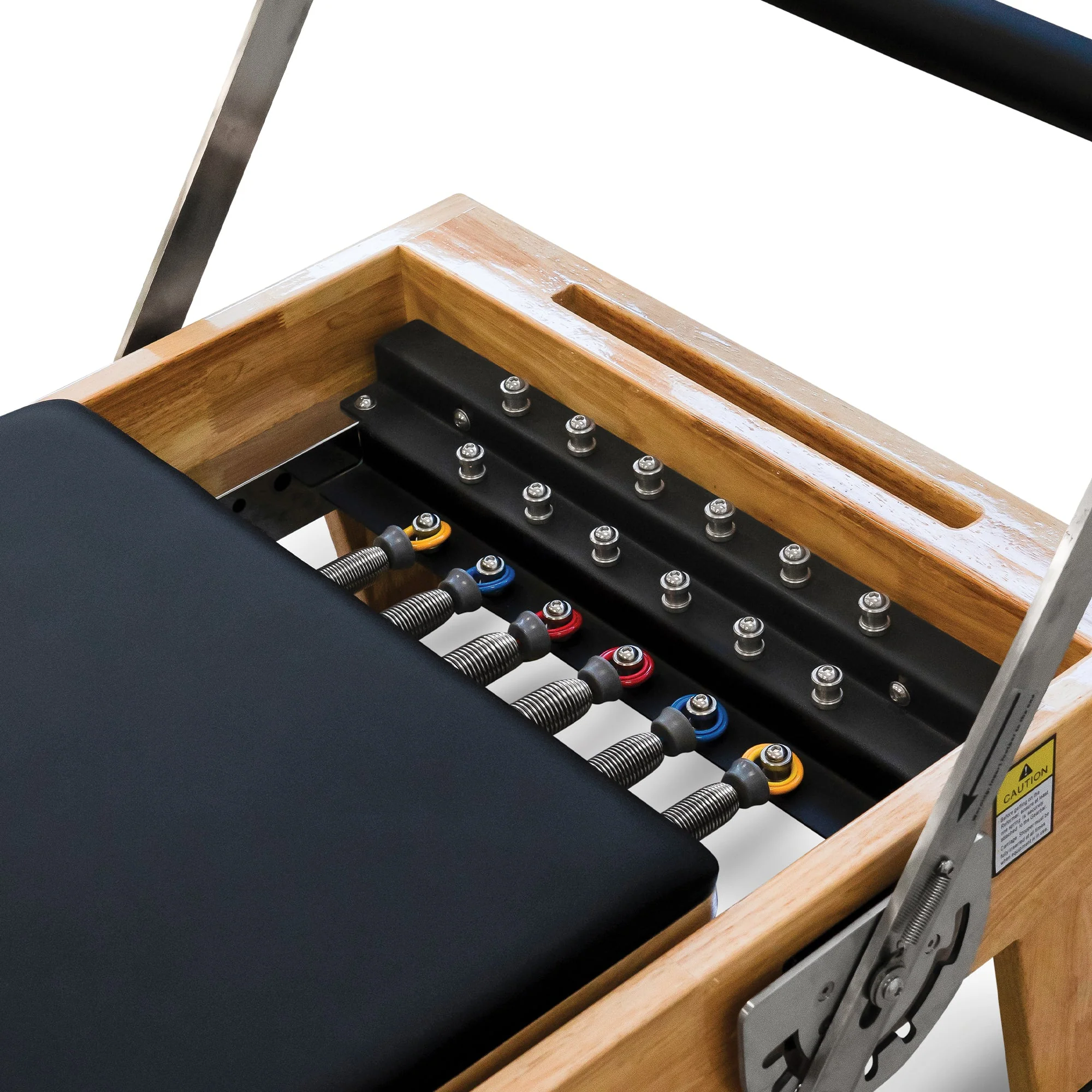 Pilates Reformer in Oak wood with Full Accessory Kit - Image 7