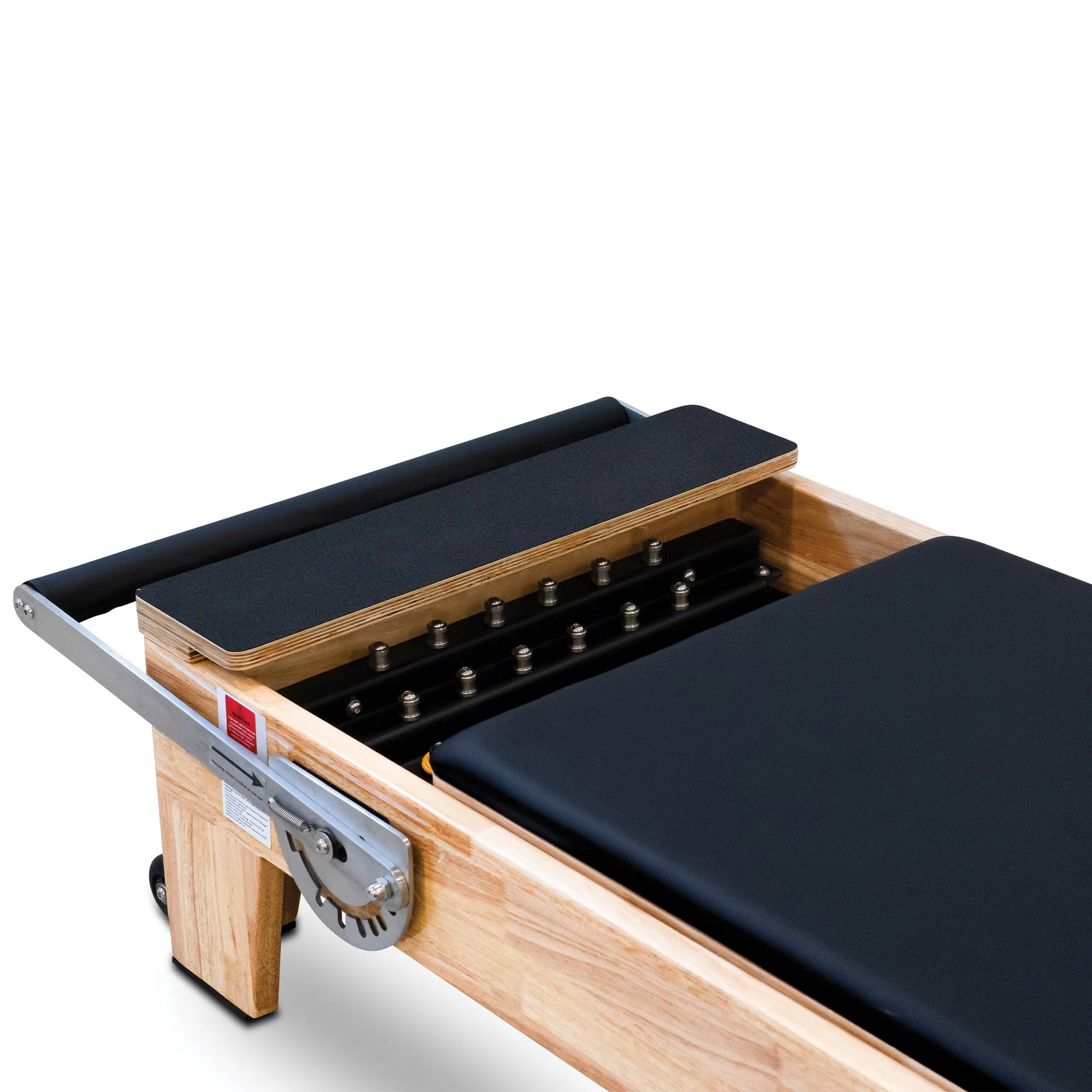 Pilates Reformer in Oak wood with Full Accessory Kit - Image 9