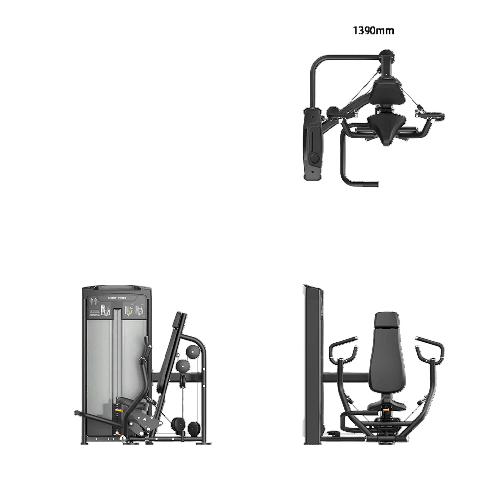 Insight Selectorized Iso-Lateral Chest Press  Machine - Image 2