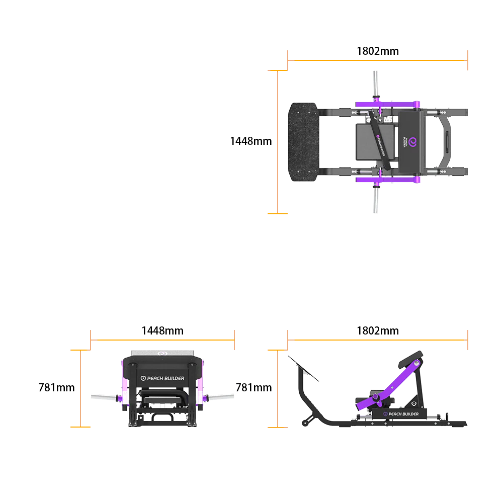 Insight Commercial Hip Thruster Peach Builder Machine - Image 5
