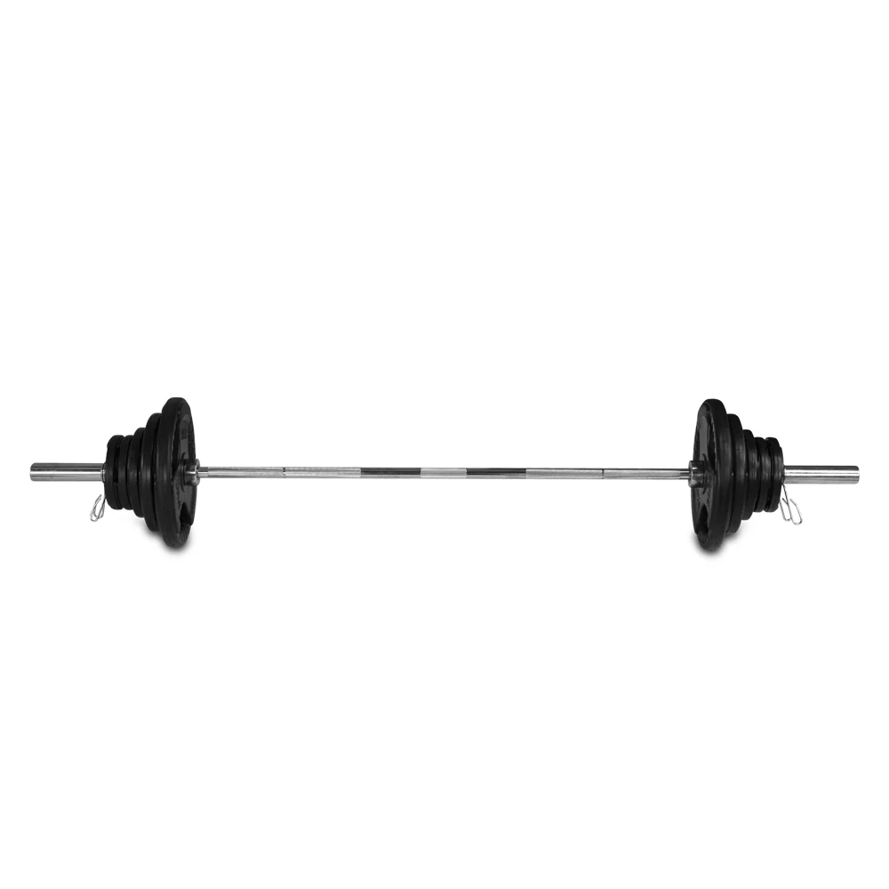 Impact Fitness Home Gym – Iso-Smith Machine with Bench & 100kg Barbell - Image 12