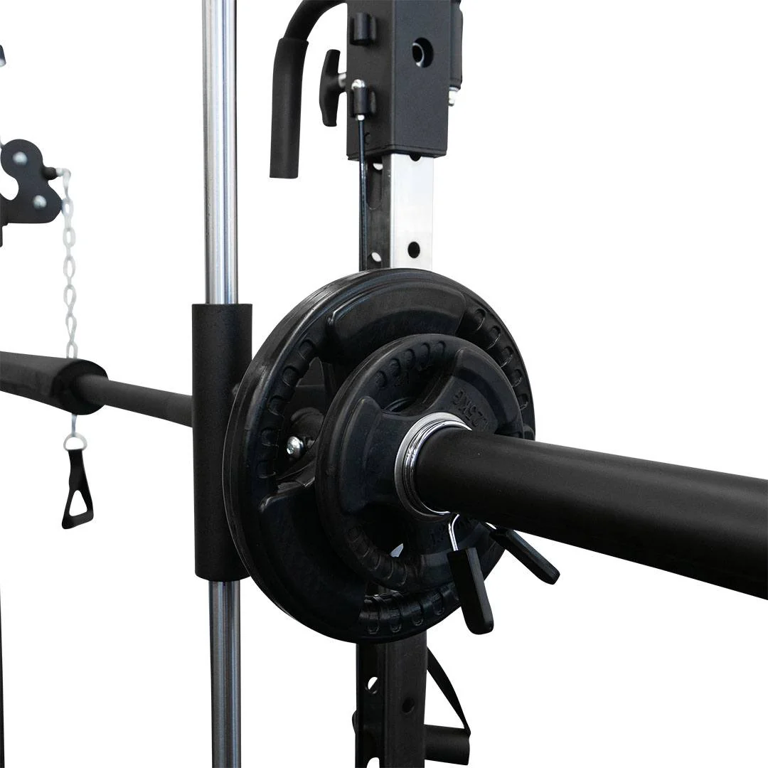 Home Gym with Smith Machine & Functional Trainer Cable Crossover - Image 3