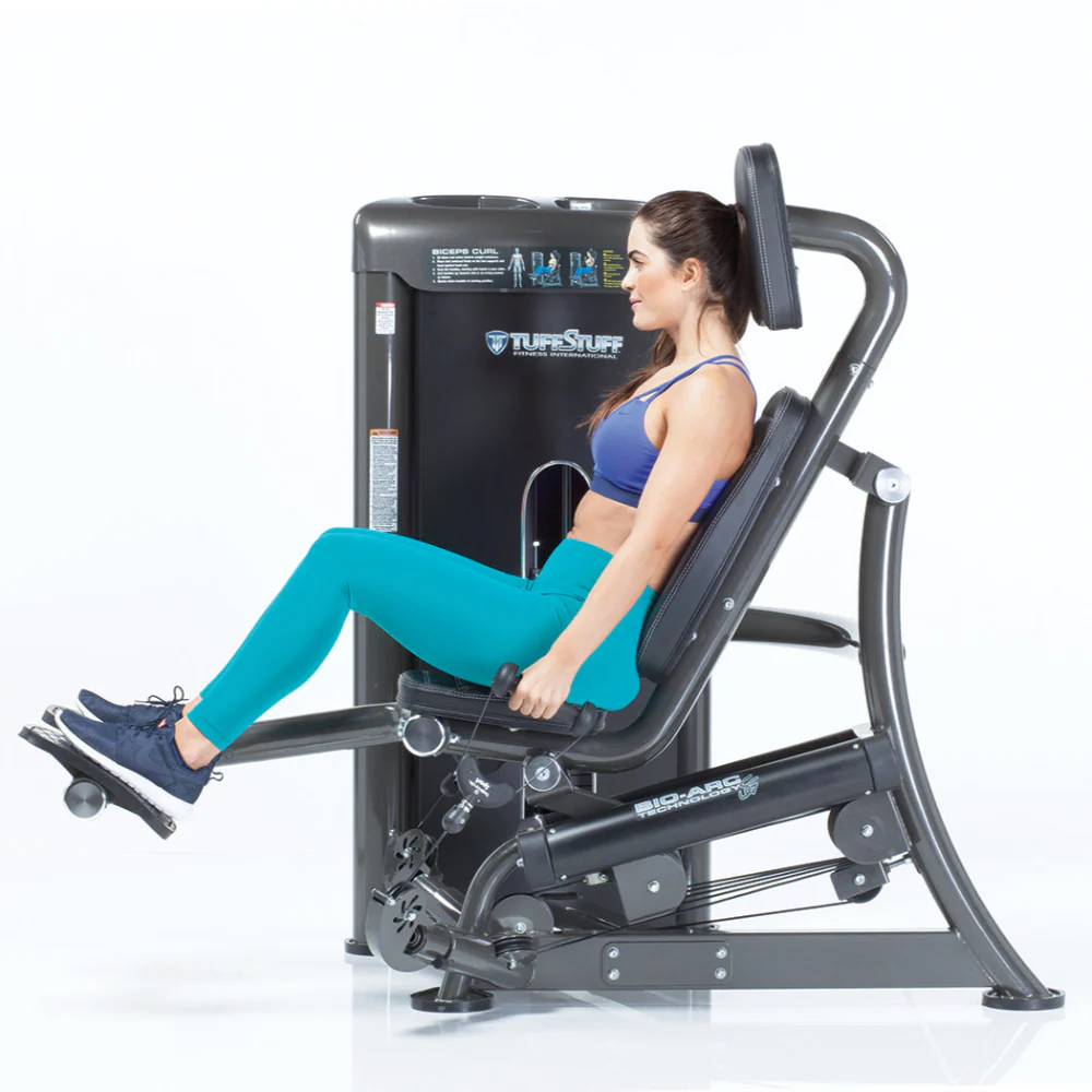 Tuff Stuff Commercial Bicep Curl Press Selectorized Bio-Arc Series - Image 3