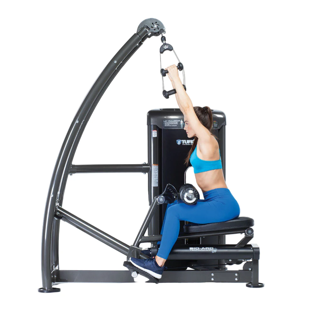 Tuff Stuff  Commercial Lat Pulldown Press Selectorized Bio-Arc Series - Image 3