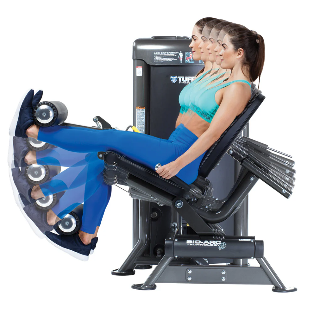 Tuff Stuff Commercial Leg Extension Selectorized Bio-Arc Series - Image 4