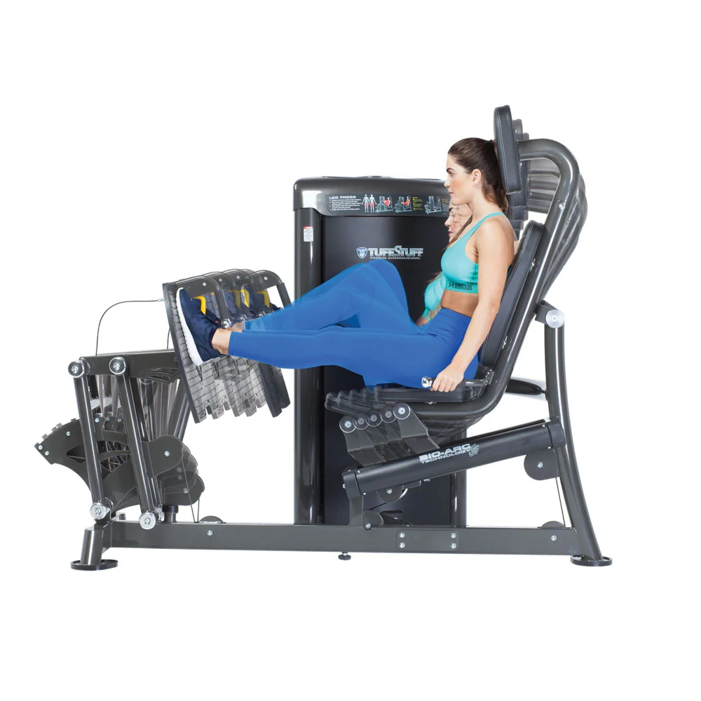 Tuff Stuff Commercial Leg Press Selectorized Bio-Arc Series - Image 4