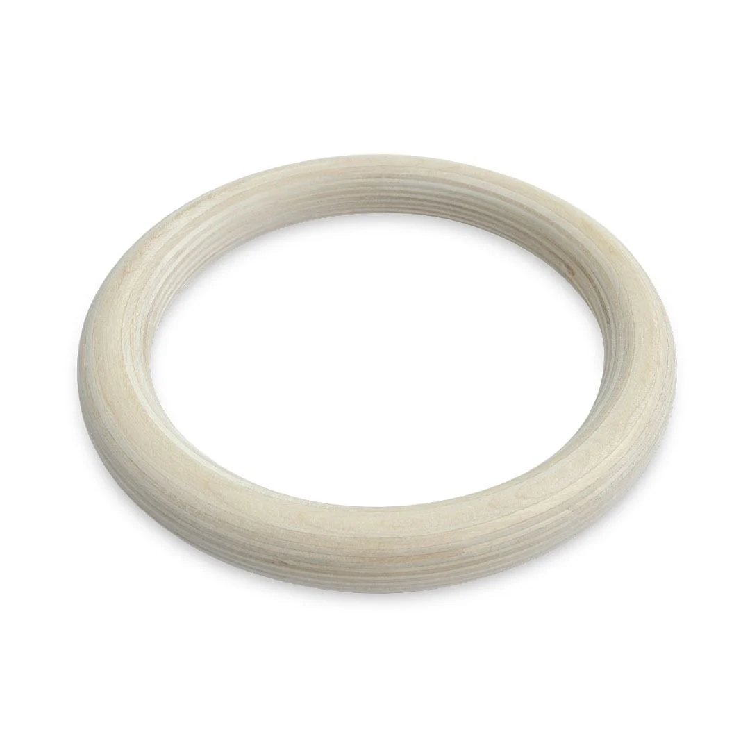 Durable Wooden Gym Rings (Pair) - Image 3