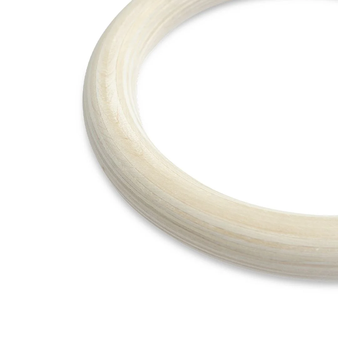 Durable Wooden Gym Rings (Pair) - Image 5